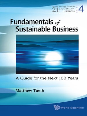 cover image of Fundamentals of Sustainable Business